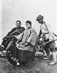 Chinesische Rikscha, ca. 1870